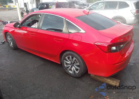 2022 Honda Civic Lx z USA, uszkodzony, nr VIN 2HGFE2F27NH509491